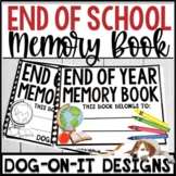 End of the Year Memory Book Print and Digital