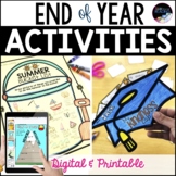 End of Year Activities: End of Year Writing, Bingo, Craft