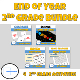 End of Year Activities & Games Bundle 2nd Grade