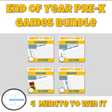 End of Year Review Activities & Games PreK Bundle