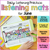 End of Year Activities - Listening & Following Directions - Listen & Draw