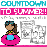End of Year Activities:  Countdown to Summer Memory Book