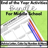 End of Year Activities for Middle School ELA Found Poem, C