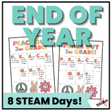 End of Year Activities - STEAM End of Year Activities