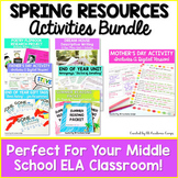End of Year Writing Activities - Spring Activities Bundle