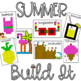 End of Year Activities:  Summer Build It Math Mats