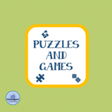 End of Year Activities Word Puzzles