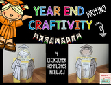 End of Year Activities:  Writing Craftivity