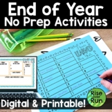 End of the Year Activities with No Prep Required