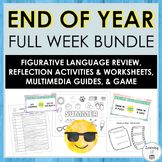 End of the Year Activities for Middle School BUNDLE - Fun 