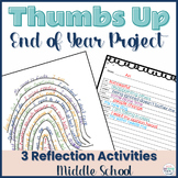 End of Year Activities for Middle School Craft - Thumbs Up