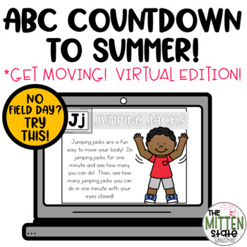 Preview of End of Year Activity ABC Countdown Field Day Alternative: Virtual Edition