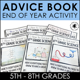 End of Year Activity: Advice Book for Next Year's Students