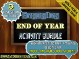 End of Year Activity BUNDLE: 3 Engaging Activities for Mid