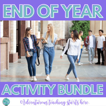 Preview of End of Year Activity Bundle for Secondary ELA