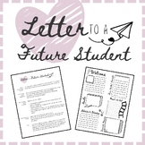 End-of-Year Activity: Letter to a Future Student