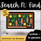 End of Year Activity - Summer Search N' Find Digital Game
