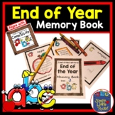 End of Year Alphabet  Memory Book
