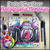 End of Year Art Lesson, Photographic Memories Art Project 