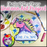 End of Year Art Project, Unicorn Art Lesson Activity