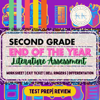 Preview of End of Year Assessment 2nd grade| NWEA| 2nd Grade Test Prep| ELA Review