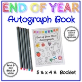 End of Year Autograph Book