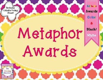 Preview of End of the Year Awards - Metaphors