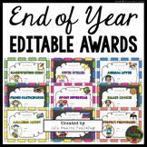 EDITABLE End of Year Awards | Merit Certificates | Classro