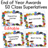 End of the Year Awards Editable