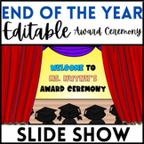 End of Year Awards Ceremony - Editable Template
