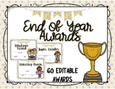 End of Year Awards/ Class Certificates - Editable