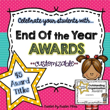 Preview of End of Year Awards | Superlative Certificates | Customizable