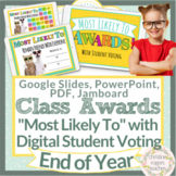 End of Year Awards Digital Class Superlatives and Voting M