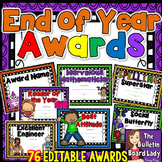 End of Year Awards -Editable