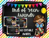 End of the Year Awards/ Class Certificates - Editable