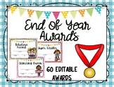 End of Year Awards- Editable