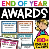 End of Year Awards Editable Student Awards Day Certificate