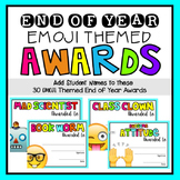 End of Year Awards {Emoji Themed}
