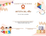 Preview of End of Year Awards Certificates- Spanish