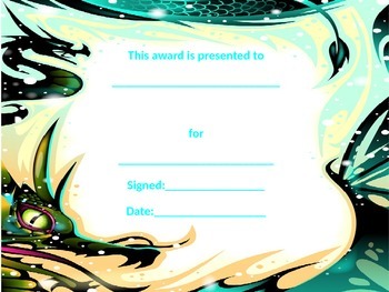 Preview of End of Year Awards and Certificates
