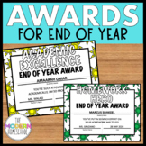 End of Year Awards for High School and Middle School