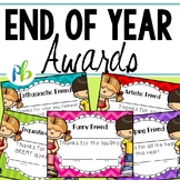 End of the Year Awards and Certificates for Primary Grades