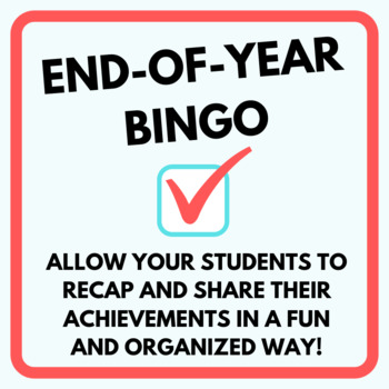 Preview of End-of-Year BINGO: An all-grades way to recap and share!