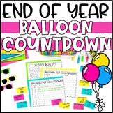 End of Year Balloon Countdown Activities