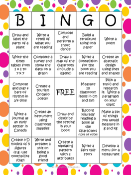 End of Year Bingo Review Activities Grade 3 by HappyRock Creations