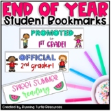 End of Year Bookmarks Student Gift