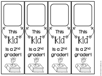 End-of-Year Bookmarks Freebie by Teacher's Clubhouse | TPT