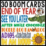 See You Later Alligator Poem End of Year Boom Cards Digita