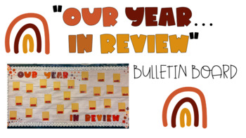 Preview of End of Year - Bulletin Board