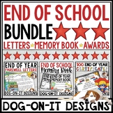End of Year Superhero Awards Letters Memory Book Boom Card